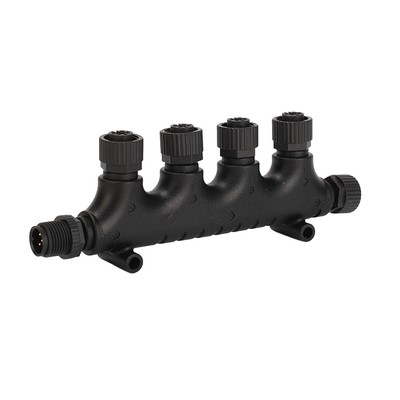 For NMEA 2000 Multiport T Adapter Rust Resistant M12 5 Pin Simrad Networks