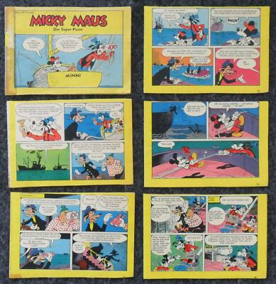 Micky Maus Comic-Streifen - Die Super-Puste (1966) 1-48 Komplett - Ehapa Verlag