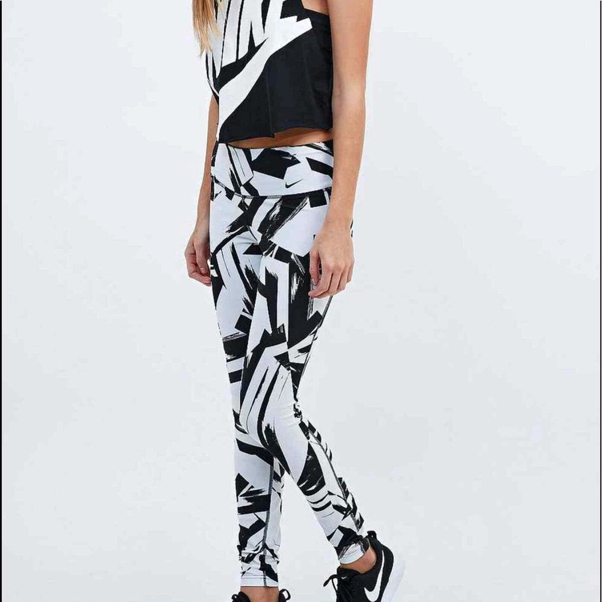 Nike Legend Poly 2.0 Leggings Pants 643540 100 Women s Small Black