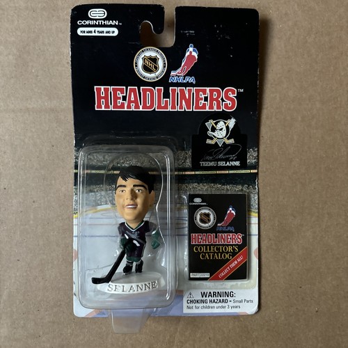 1997 NHL Corinthian Headliners Teemu Selanne Anaheim Mighty Ducks Figure - Bild 4 von 16