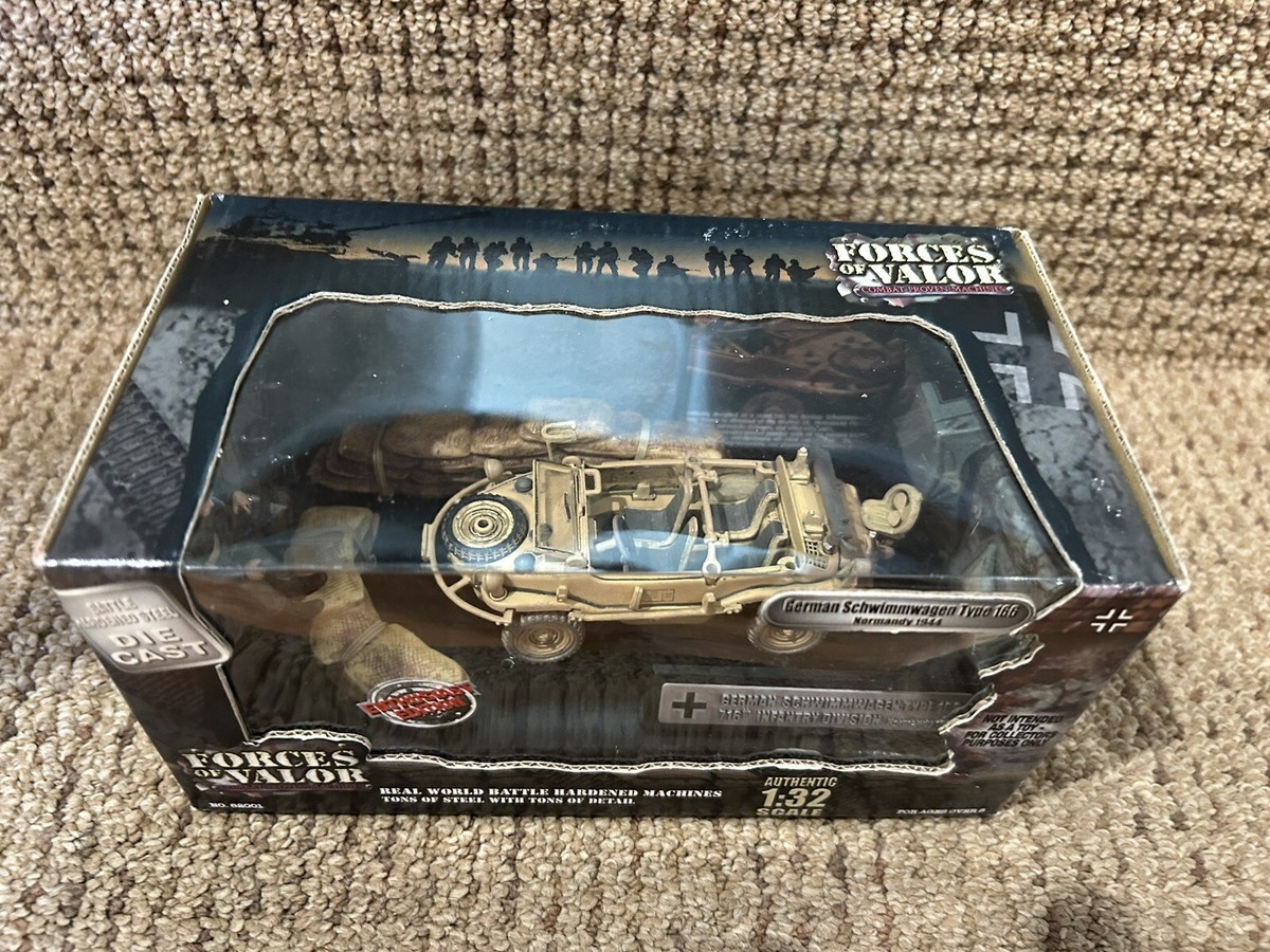 Unimax Forces of Valor 1:32 German Schwimmwagen Type 166 Normandy