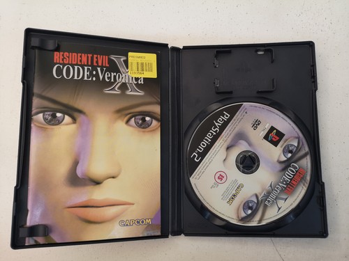 RESIDENT EVIL X CODE VERONICA PLAYSTATION 2 PS2 PAL COMPLETO MANUALE-FR-V1 - Foto 4 di 5