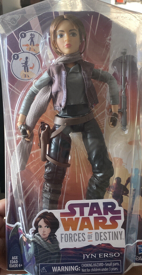 Star Wars : Forces of Destiny /Jyn Erso Action Figure / Doll Rogue One NEWSealed