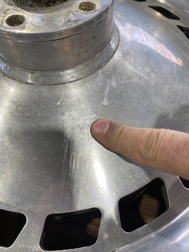 harley performance machine rear spun aliminum wheel front bag fxr dyna 16” X 3” - Picture 20 of 24