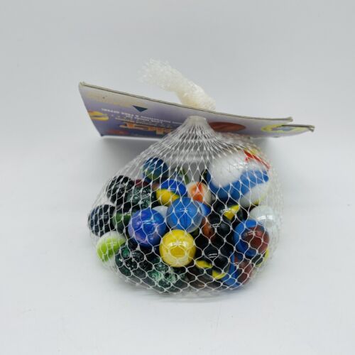Mega canicas de colección canicas de colección - perlas - bolsa de red sin abrir - Imagen 2 de 5