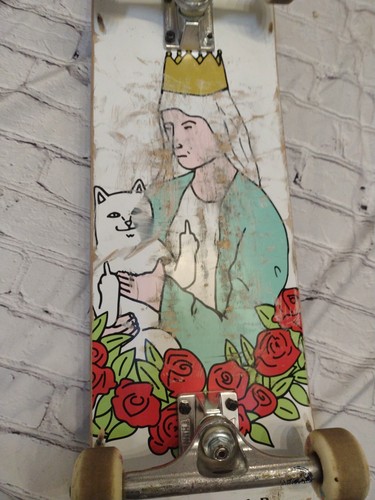 RIPNDIP skateboard, Used, Thunder Hollow lights Deck complete Sparx 52 - Picture 3 of 7
