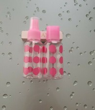 Reusable Clear Plastic Spray Bottle  Universal Bottle 3oz Pocket/Travel Size