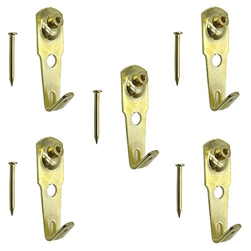 12 Inch Invisible Plate Wire Hanger Wall Holders for 12-Inch Tray, 5 Pack - Picture 4 of 8