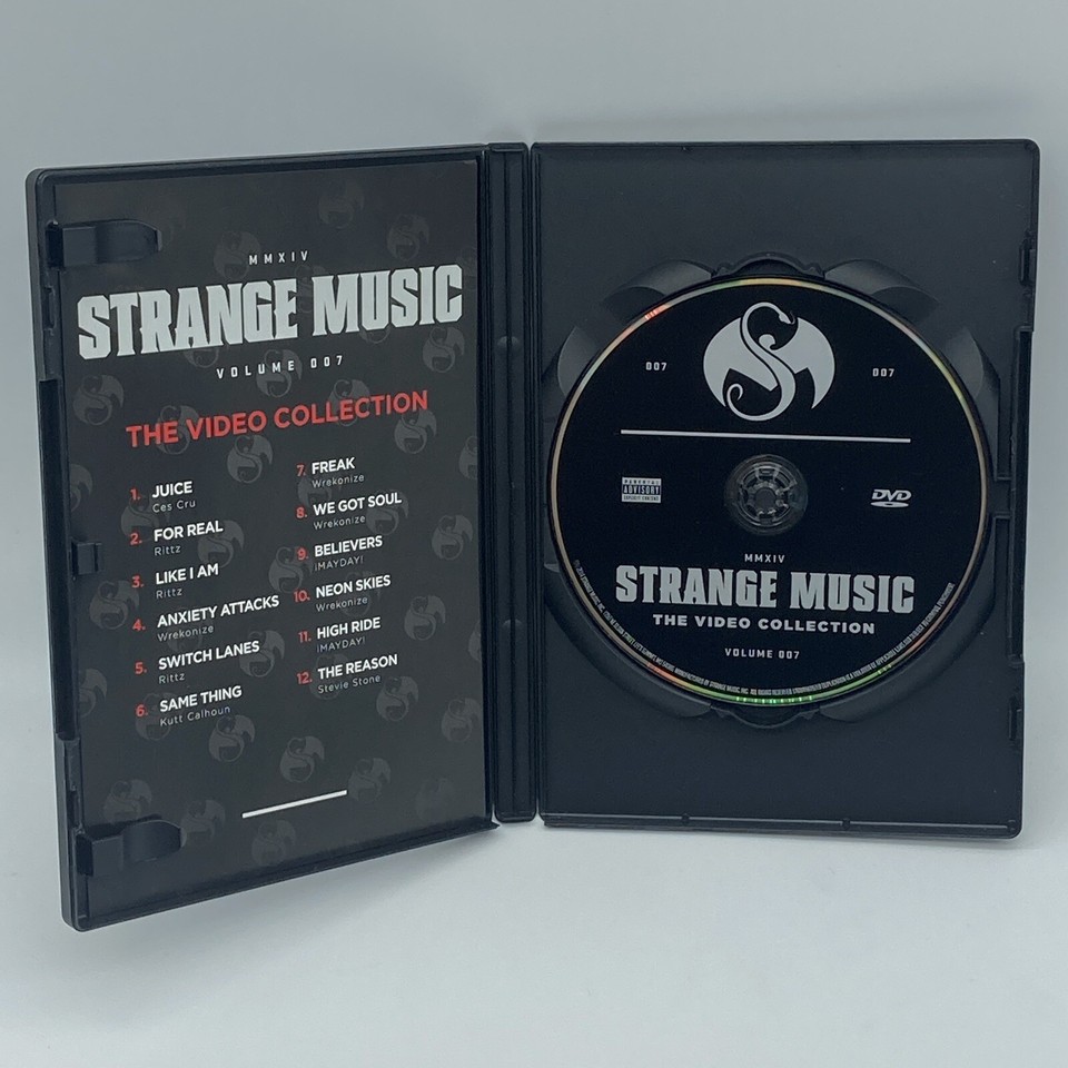 Strange Music The Video Collection Volume 007 DVD OOP 2014 Tech N9ne
