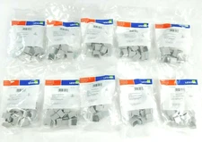41084-BG Leviton Blank QuickPort Insert, Gray Grey - 100 COUNT