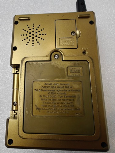 2 RARE Pokedex: 2001 Deluxe Pokemon - Tiger - Gold Pokémon + 2007 Jakks Pacific - Picture 20 of 24