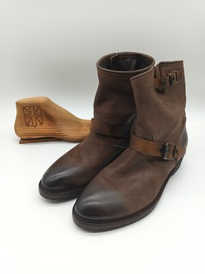 Pantanetti - Boots/Stiefelette - Damen -Coman Mogano - Gr. 36 -Nabukleder -8581D