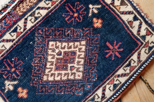 Sac à sel Afshar Antique Fait Main – Années 1920 – 34 x 43 cm – Bag, Tasche - Picture 6 of 12