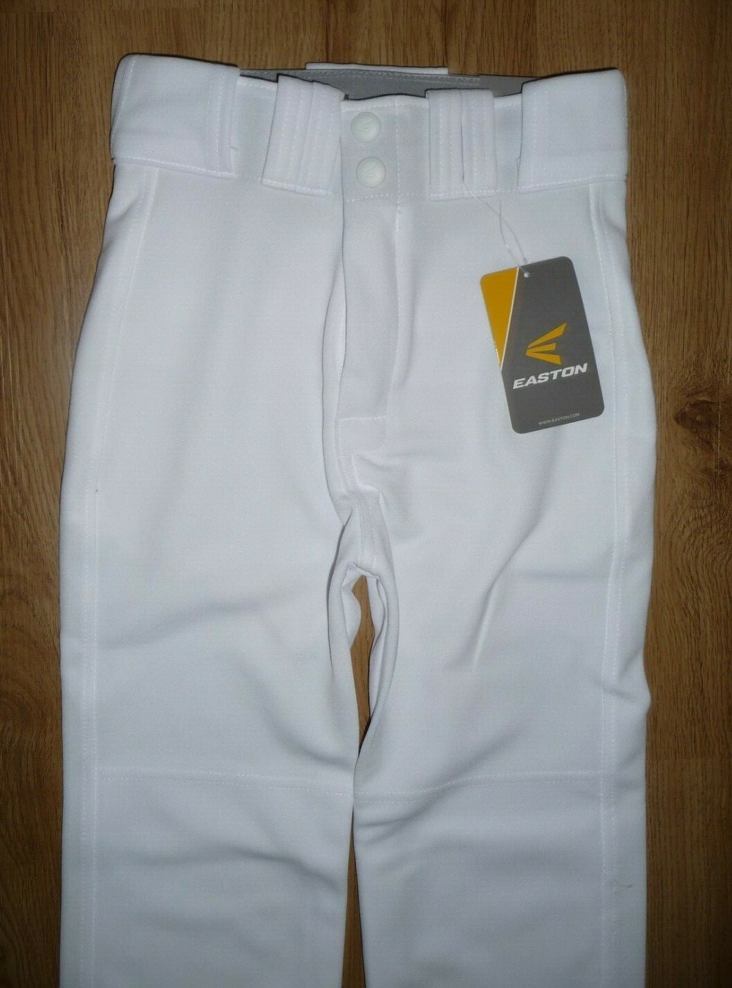 EASTON RIVAL 2 Baseball Softball Pants White Double Reinforced knee