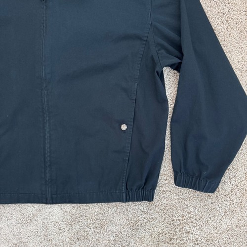 Cutter & Buck Jacket Mens L Full Zip Black Lightweight Collared Coat Pockets - Picture 6 of 9