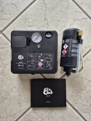 GONFIA E RIPARA PNEUMATICI COMPRESSORE PORTATILE FIX&GO NUOVO MODELLO
