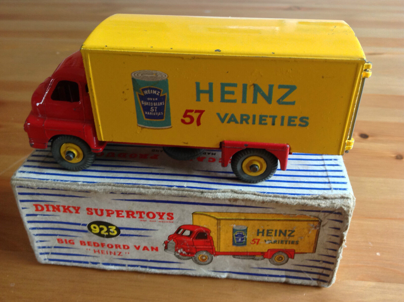 Dinky 923 grandes Bedford Van Heinz Original Y En Caja Dinky 923 grandes Bedford Van Heinz Original Y En Caja