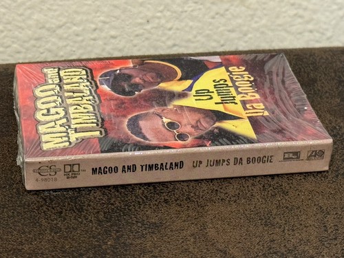 1997 VTG Magoo & Timbaland "Up Jumps Da Boogie" Cassette Tape Single SEALED NOS - Picture 2 of 7