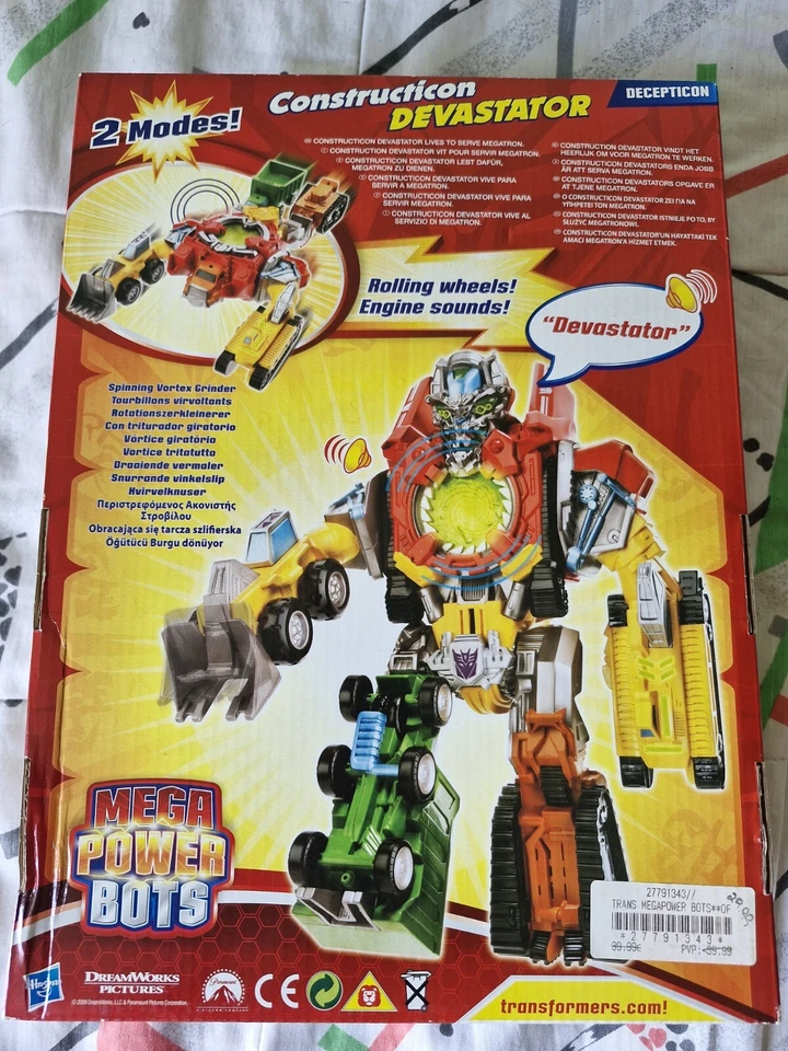 TRANSFORMERS - DEVASTATOR - CONSTRUCTICON - REVENGE OF THE FALLEN - NEW - POWER - Imagen 3 de 4