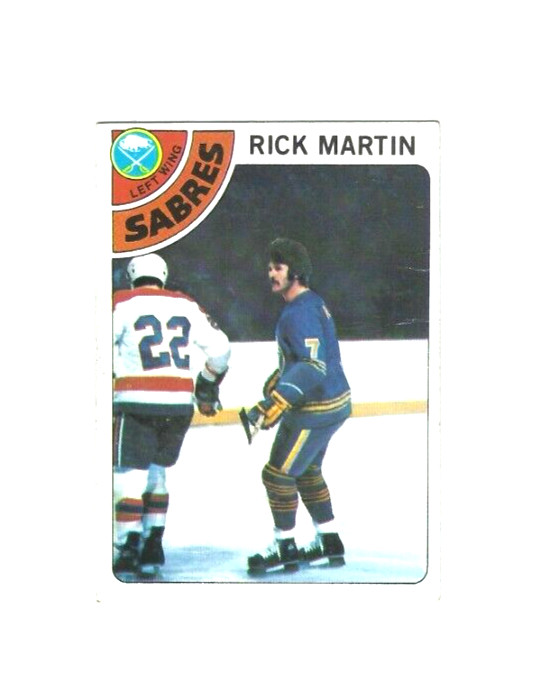 Buffalo Sabres Rick Martin 1978-79 Topps # 80