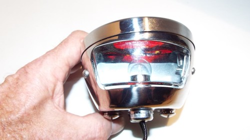1928-1929-1930-1931 28-29-30-31 Ford model A Lt stop tail light w/ license plate - Picture 4 of 5
