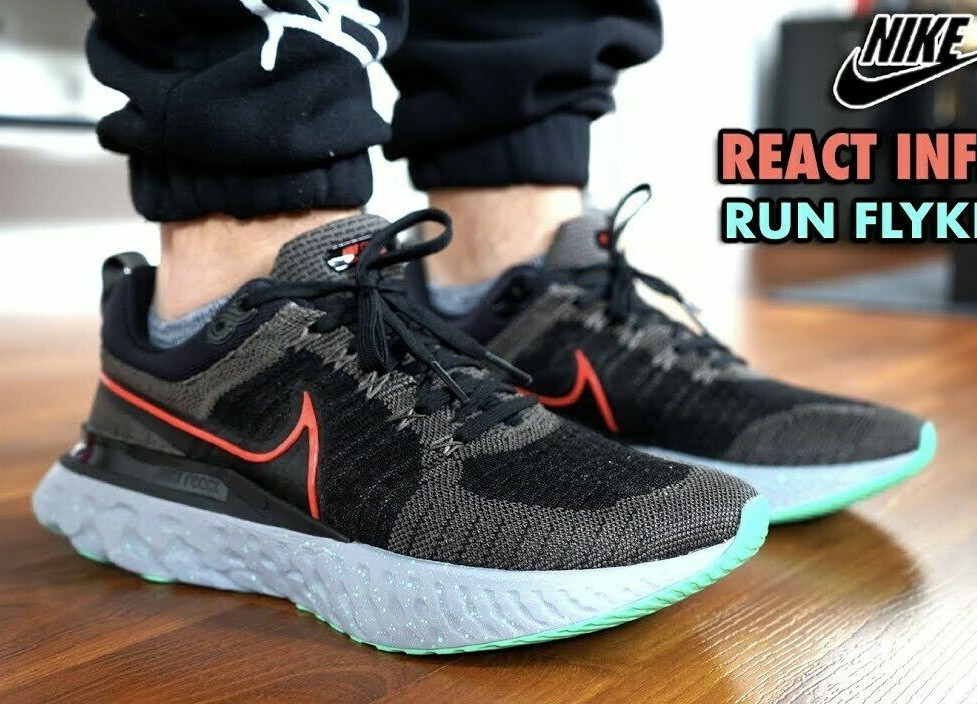NIKE REACT INFINITY RUN FK 2 FLYKNIT RIDGE ROCK MEN'S RUNNING SHOES CT2357-200