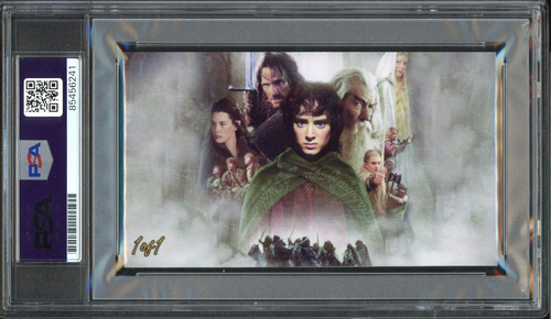 Sean Bean signed Cut 3x5 Custom Card PSA DNA Slab Lord of the Rings Auto C4494 - Picture 2 of 2
