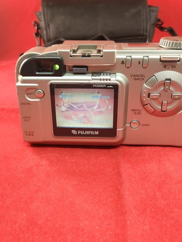 Fujifilm Digital Camera MX-2900 Zoom 2.3MP Silver Tested - Picture 10 of 12