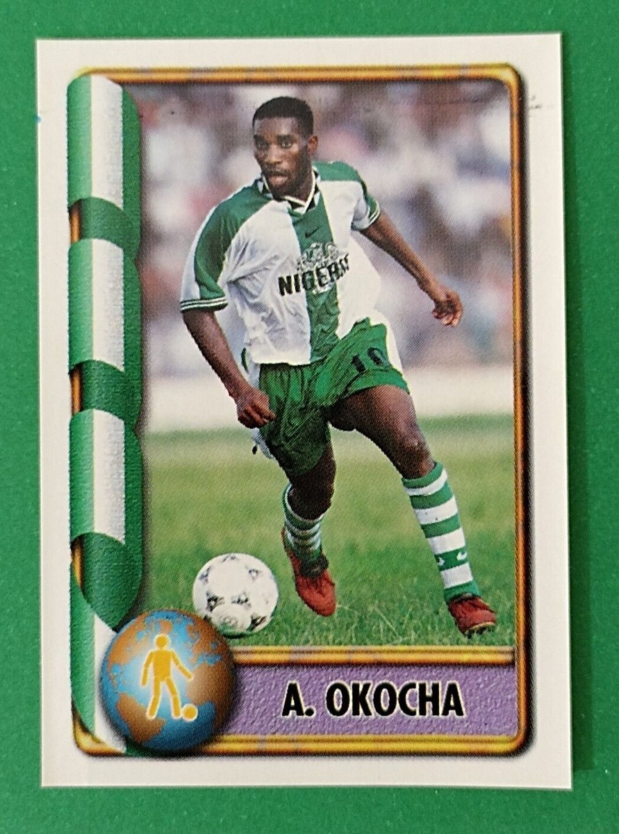 1998 Navarrete France World Cup FIFA Ax Cromo #403 JAY JAY OKOCHA