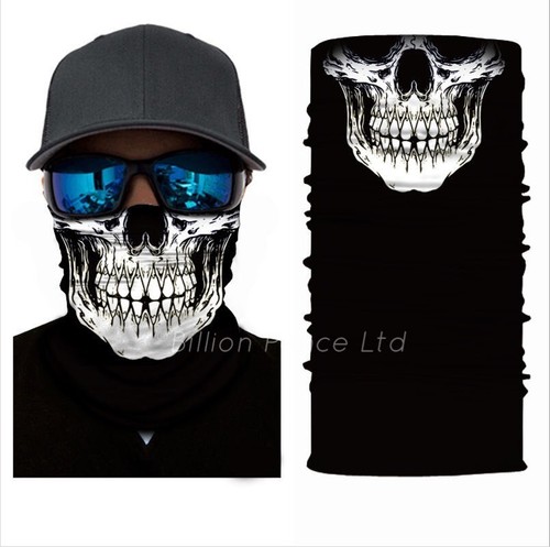 Multi-Functional Magic 3D Face Mask Horror Skull Bandana Balaclava 2021 Designs - Picture 8 of 33