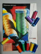 110-Yard SPOOL/GUTERMANN S303 100% SILK THREAD/No100/Tex30/3Ply/GENERAL SEWING