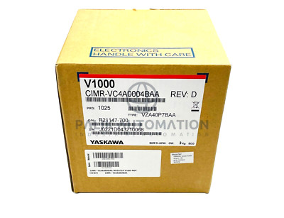 YASKAWA V1000 CIMR-VC4A0004BAA REV. D  frequency converter NEW