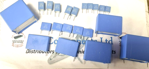 CONDENSADORES PHILIPS SERIE MKT 21 EN TOTAL 6 VARIACIONES EN DESCRIPCIÓN A CONTINUACIÓN