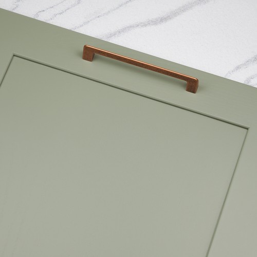 Manijas de cocina antiguas de cobre | 128 mm 160 mm | cajón de gabinete armario tirón - Imagen 26 de 32