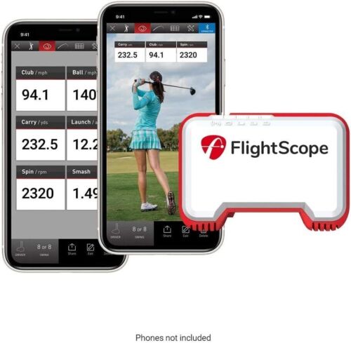 FlightScope Mevo tragbarer Golf Launch Monitor & Schwingtrainer + Golf Swing Daten - Bild 3 von 13