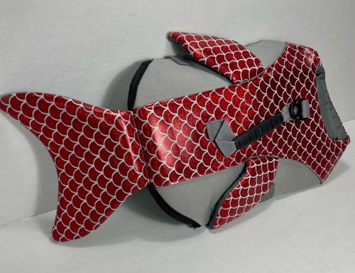 Dog Life Jacket Handle Adjustable Dog Life Vest for Swimming up to 15 Pounds - Picture 4 of 8