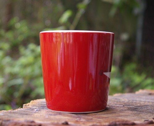Starbucks Coffee Company Red Fox Tail Handle 2012 New Bone China Mug Cup - Picture 4 of 6