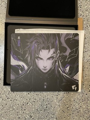 NEW GLSSWRKS Zane Glass Mouse Pad - Speed Pad - Limited Edition - RARE #583