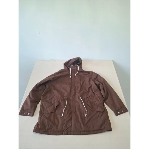 NEW Levis Strauss Harrison Parka Jacket (Wild Road Brown) XXL image 3