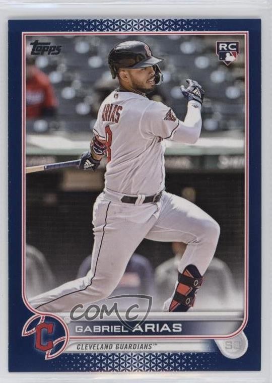 2022 Topps Update Royal Blue Gabriel Arias #US248 Rookie RC 0y59