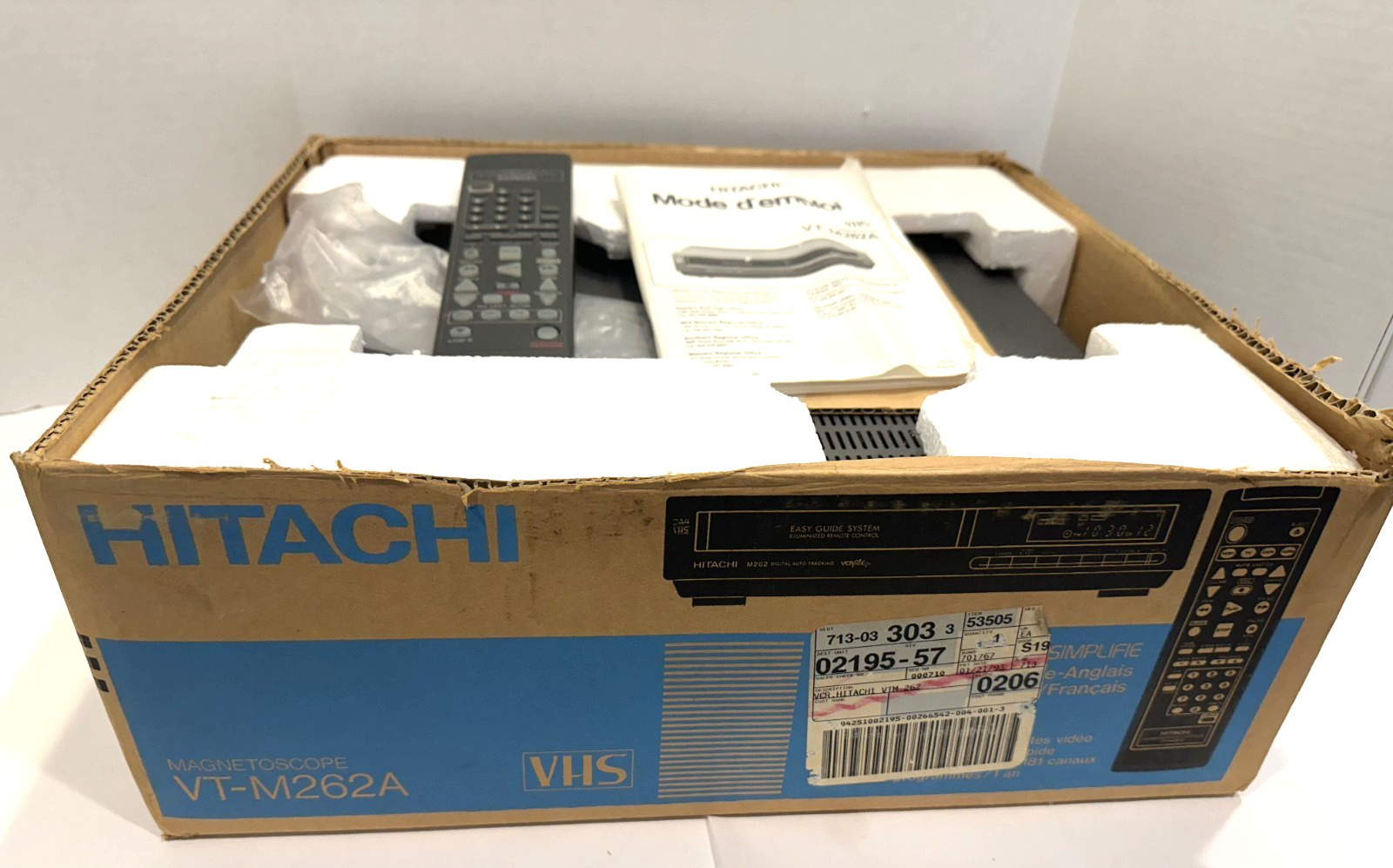 Recorder With Remote And Instructions