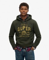 Superdry Mens Work Shop Hoodie