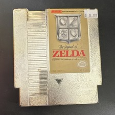 Nintendo The Legend of Zelda Nintendo NES, 1985 Game Cartridge NTSC-U/C