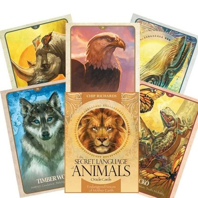 趣味・スポーツ・実用 THE RETURN OF THE WHITE ANIMALS ORACLE THE SECRET LANGUAGE OF ANIMALS ORACLE DECK CARDS TELLING