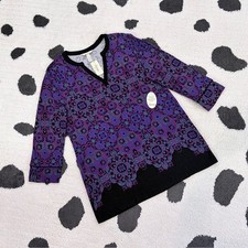 NWT Soma 42 Womens Small Cool Nights Stately Majestic Purple PJ Pajama Top