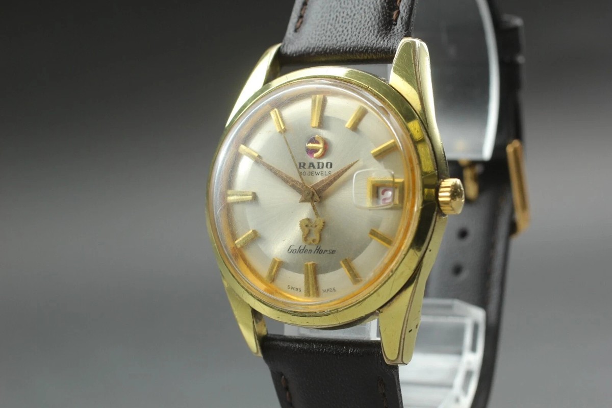 【不動】RADO Golden Horse 腕時計 ゴールド/シルバー レア✨ RADO 腕時計 レディース ゴールデンホース シルバー