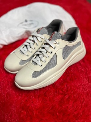 Size 9M US (42) - Prada America's Cup Soft Rubber Cream