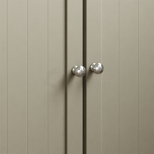 Mueble lavabo de baño Priano bajo lavabo armario muebles de almacenamiento gris - Imagen 6 de 8