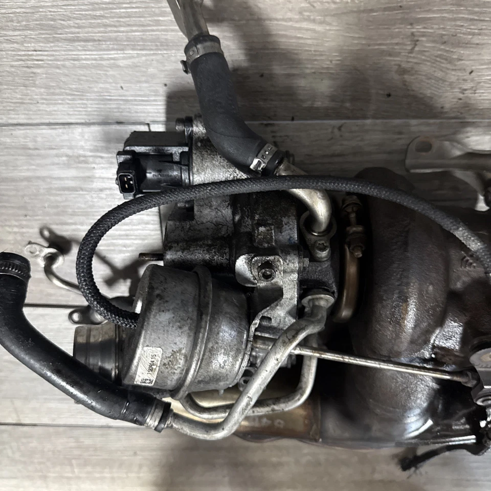 BMW X5 X6 (E70 E71) 2011-2014 3,0 L N55 TURBO MOTOR TURBOCOMPRESOR con colector Foto 2 de 4