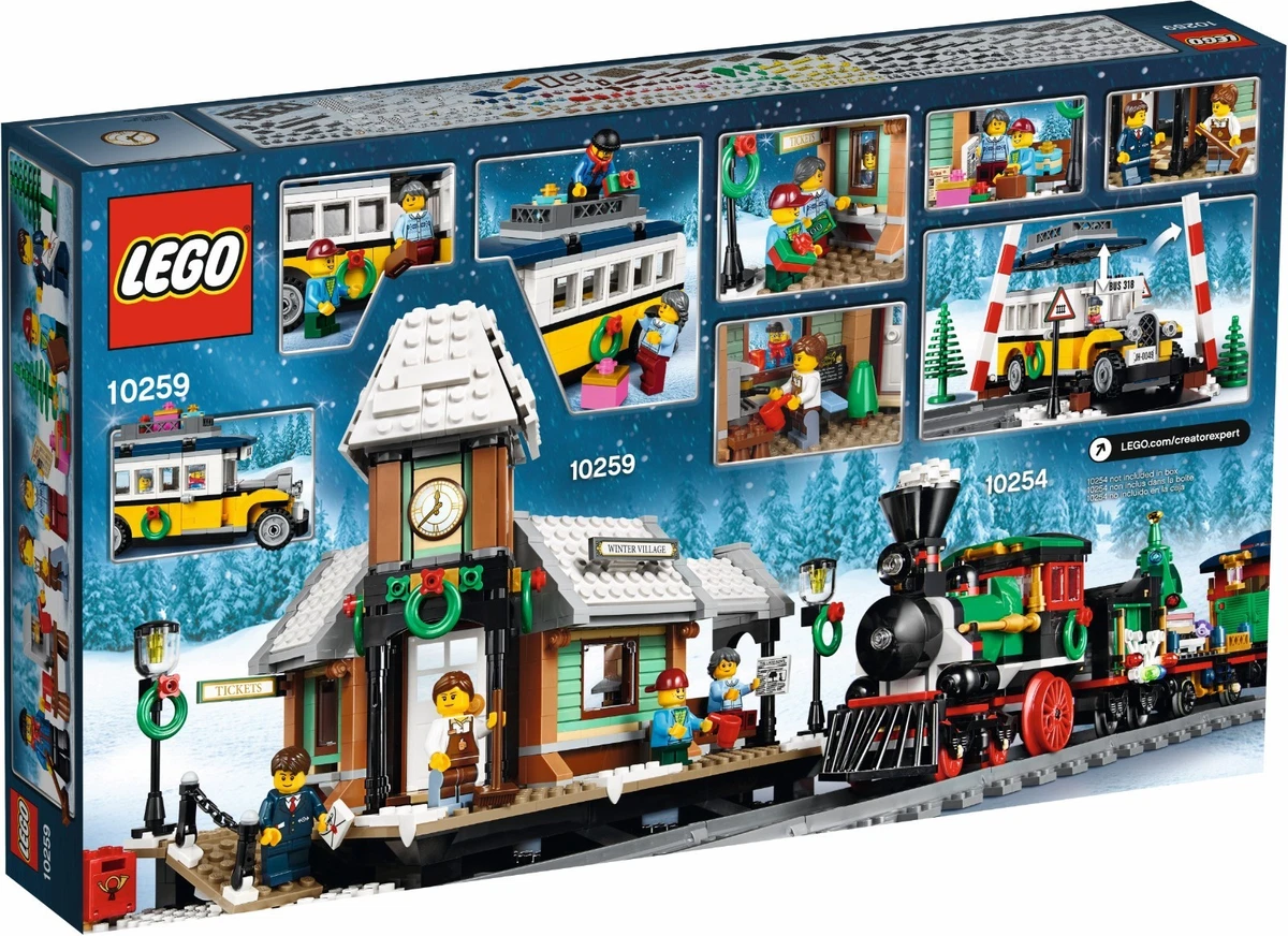 LEGO® 10259 Creator Expert Winterlicher Bahnhof Neu ✅